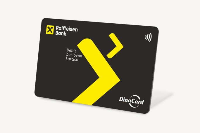 DinaCard Business debitna kartica se može koristiti samo u zemlji za bezgotovinsko plaćanje robe i usluga, plaćanje robe i usluga putem interneta, kao i za podizanje gotovine do visine raspoloživih sredstava na računu.